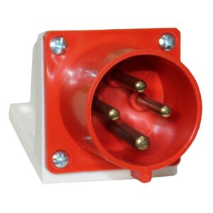 Вилка 524 стаціонарна 3Р+РЕ 32А 380В IP44 TNSy