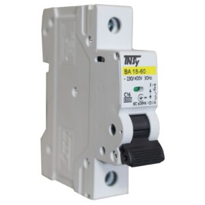 Автоматичний вимикач ВА18-60 1Р 16А 6кА х-ка C TNSy