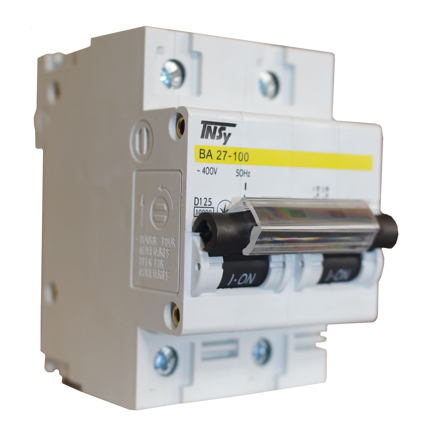 Автоматичний вимикач ВА27-100 2Р 125А 10кА х-ка D TNSy