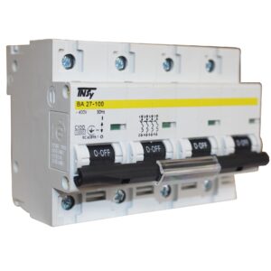 Автоматичний вимикач ВА27-100 4Р 100А 10кА  х-ка C TNSy