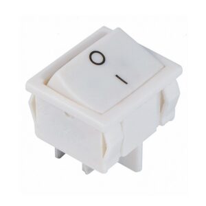 KCD1-6-201 W/W Перемикач 1 клав. білий TNSy