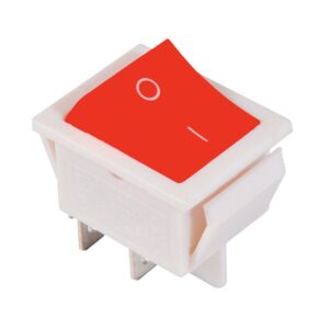 KCD2-201 R/W Перемикач 1 клав. червоний TNSy