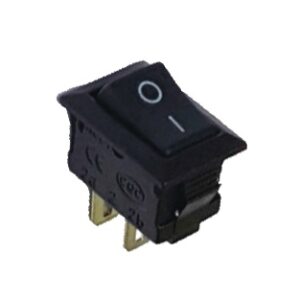 KCD5-101 B/B Перемикач 1 клав. чорний TNSy