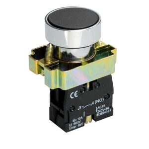 Кнопка XB2-BA21 1NO без підсвічування чорний TNSy