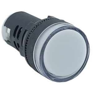 Лампа AD22DS d22mm 110В AC/DC біла TNSy