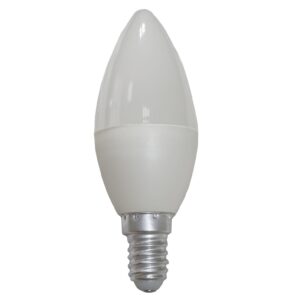 Лампа світлодіодна LED Bulb-C37-8W-E14-220V-4000K-720L SILVER TNSy