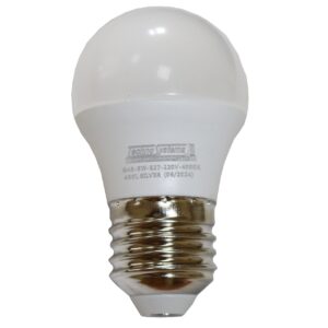 Лампа світлодіодна LED Bulb-G45-5W-E27-220V-4000K-450L SILVER TNSy
