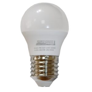 Лампа світлодіодна LED Bulb-G45-7W-E27-220V-6500K-630L SILVER TNSy