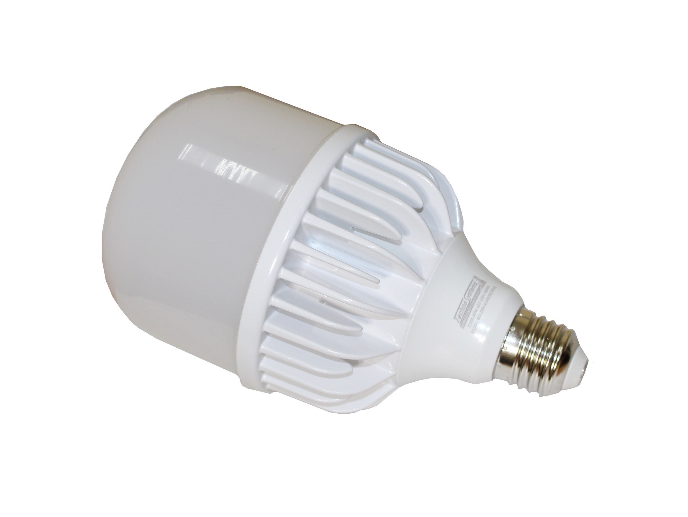 Лампа світлодіодна LED Bulb-T100-30W-E27-220V-6500K-3150L GOLDEN ALUM TNSy — изображение 5