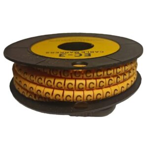 Маркування кабельне МК0 0,75-1,5мм2 символ "C" 1000шт/ролл TNSy