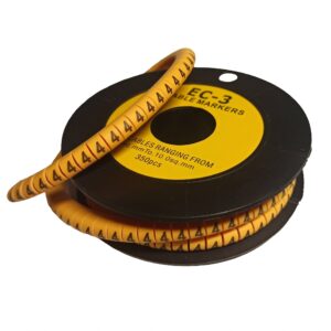 Маркування кабельне МК3 6-10мм2 символ "4" 180шт/ролл TNSy