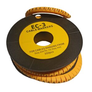 Маркування кабельне МК2 2,5-4мм2 символ "A" 500шт/ролл TNSy