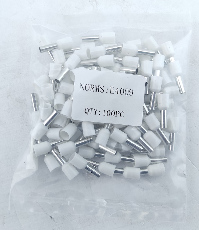 Наконечник гільза Е4009 4мм2 білий TNSy — изображение 3