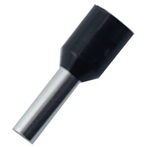 Наконечник гільза Е4009 4мм2 чорний TNSy
