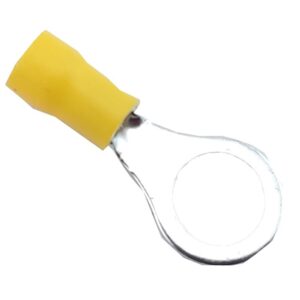 Наконечник кільцевий з ізоляцією RV5,5-10 (4-6/10) жовтий TNSy