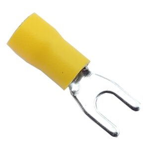 Наконечник вилка з ізоляцією SV5,5-4 (4-6/4) жовтий TNSy