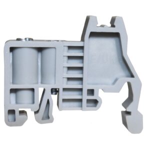 Обмежувач на DIN-рейку пластиковий E/UK, сірий TNSy