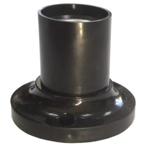 Патрон стельовий карболіт Е27 чорний TNSy