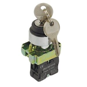 Перемикач XB2-BG61 1NO "I-0" з ключем, ліворуч, самоповернення TNSy