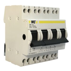 Перемикач-роз'єднувач ПРт-18 "1-0-2" 4Р 63А TNSy