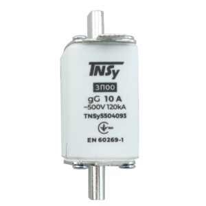 Плавкий запобіжник (вставка) ЗП00 габарит 00 10А TNSy