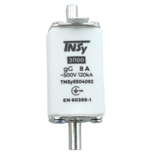 Плавкий запобіжник (вставка) ЗП00 габарит 00 8А TNSy