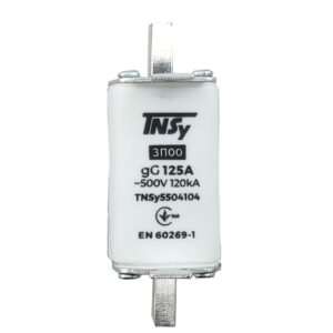Плавкий запобіжник (вставка) ЗП00 габарит 00 125А TNSy