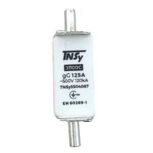 Плавкий запобіжник (вставка) ЗП00C габарит 00С 125А TNSy