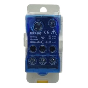 Розподільний блок на DIN-рейку РБД-160А TNSy