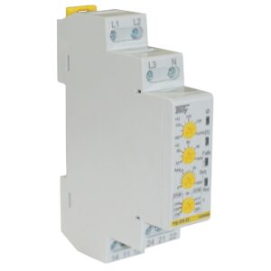 Реле фаз Рф-3/6-22  3ф+N 1мод. 154/540В (2C/Ox8A_AC1) 6 функцій, обриву, чергування, напруга +/-,асиметричність, затримка TNSy