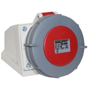 Розетка 1252 PRO стаціонарна 3Р+PЕ+N 32А 380В IP67 TNSy