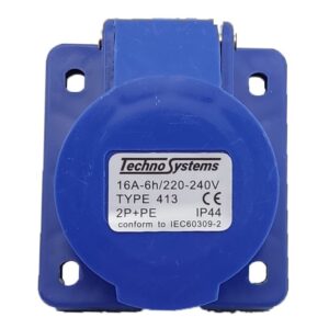 Розетка 413 прихована 2Р+PЕ 16А 220В IP44 TNSy