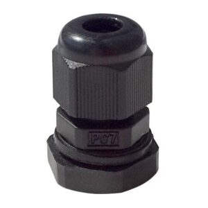 Сальник PG 7 d3-6 мм IP68 чорний TNSy