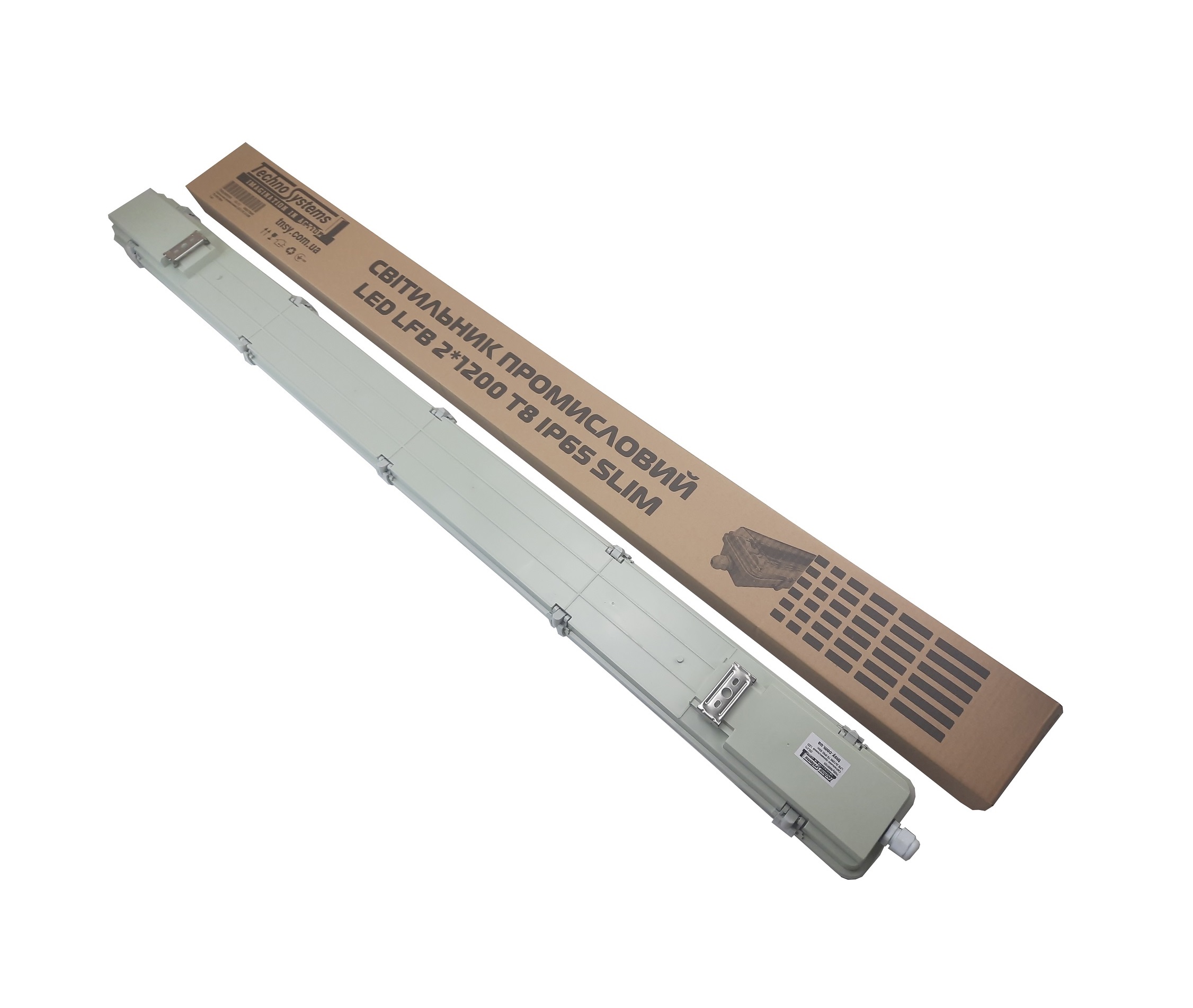 Світильник промисловий LED LFB 2*1200 T8 IP65 Slim TNSy — изображение 6