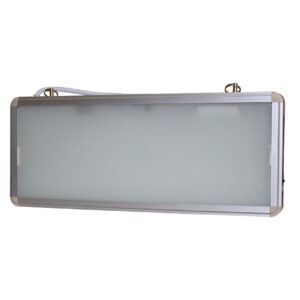 Світильник евакуаційний, аварійний вказівник S504 GLASS LED 3W TNSy