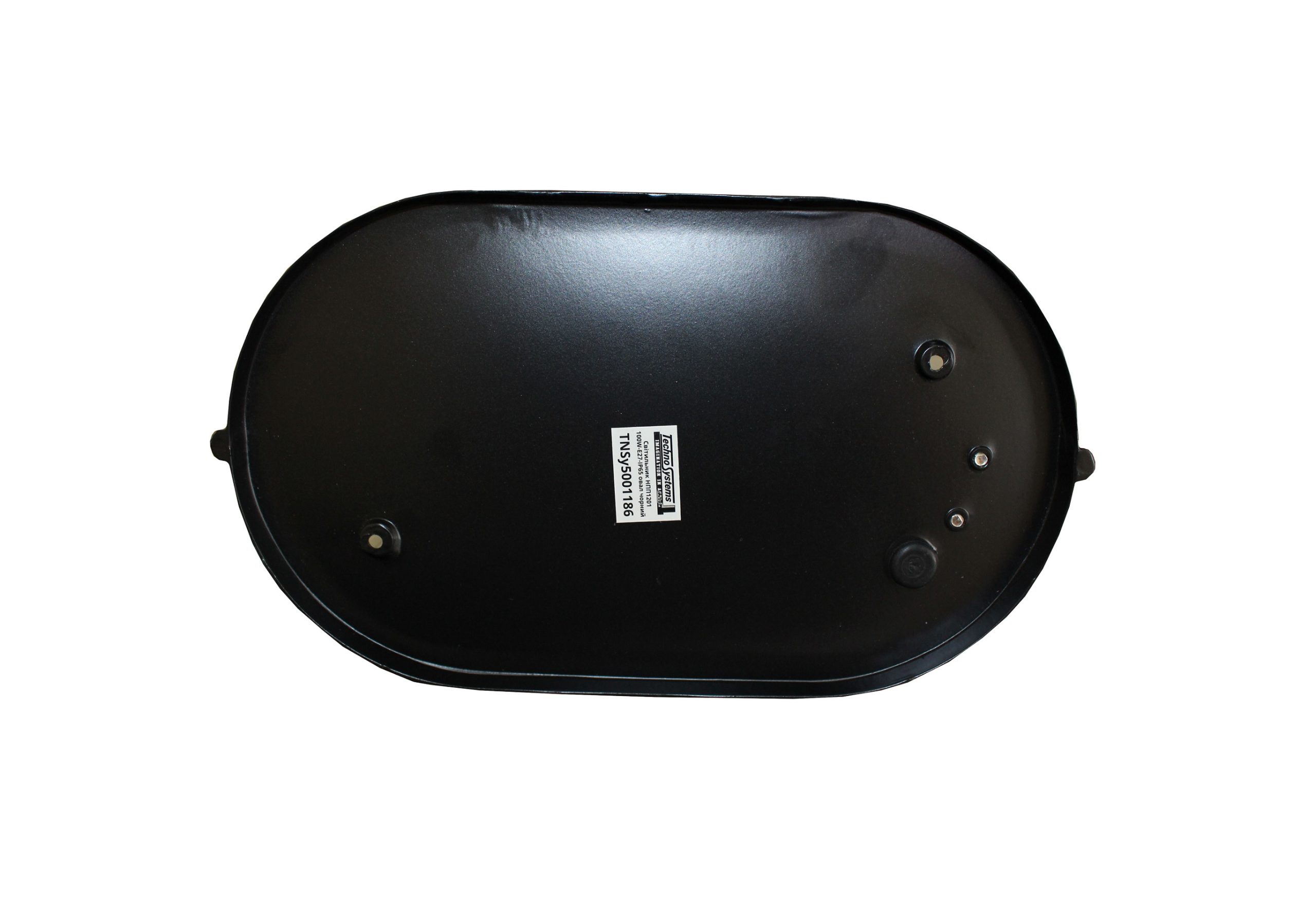 Світильник НПП1201-100W-E27-IP65 овал чорний TNSy — изображение 2