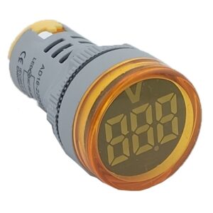 Вольтметр AD22V 60-500В АC жовтий TNSy