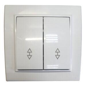 Вимикач вн. устан. 2-кл. прохідний білий IP20 TNSy Malta