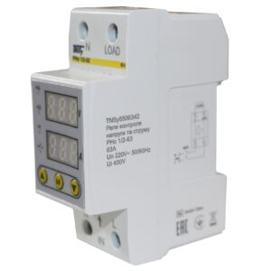 Реле РНс1/2-63 1ф 63А 2мод. 140/280В контроль напруги та струму TNSy