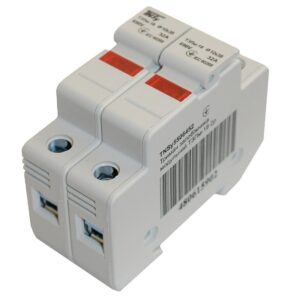 Тримач запобіжника модульний ТЗПм-18 2P 10х38 32А TNSy