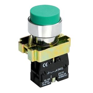 Кнопка XB2-BL31 1NO без підсвічування зелений TNSy