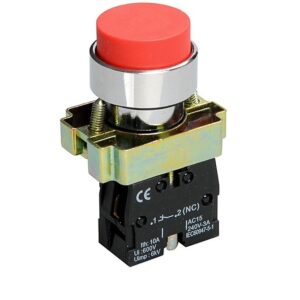 Кнопка XB2-BL42 1NC без підсвічування червоний TNSy