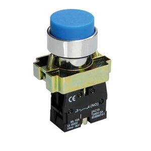 Кнопка XB2-BL61 1NO без підсвічування синій TNSy