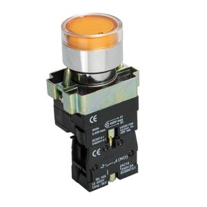 Кнопка XB2-BW3561 1NO з підсвічуванням, жовтий TNSy