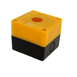 Корпус КП101 для кнопок, 1 місце, жовтий TNSy