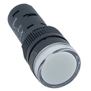 Лампа AD16DS d16mm 230В AC біла TNSy