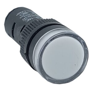 Лампа AD16DS d16mm 24В AC/DC біла TNSy