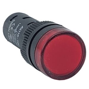 Лампа AD16DS d16mm 24В AC/DC червоний TNSy