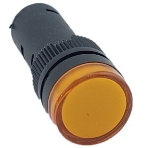 Лампа AD16DS d16mm 230В AC жовтий TNSy
