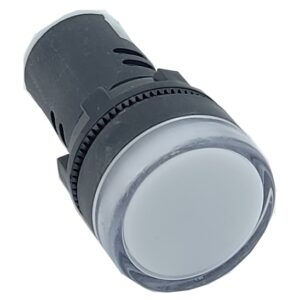 Лампа AD22DS d22mm 24В AC/DC біла TNSy